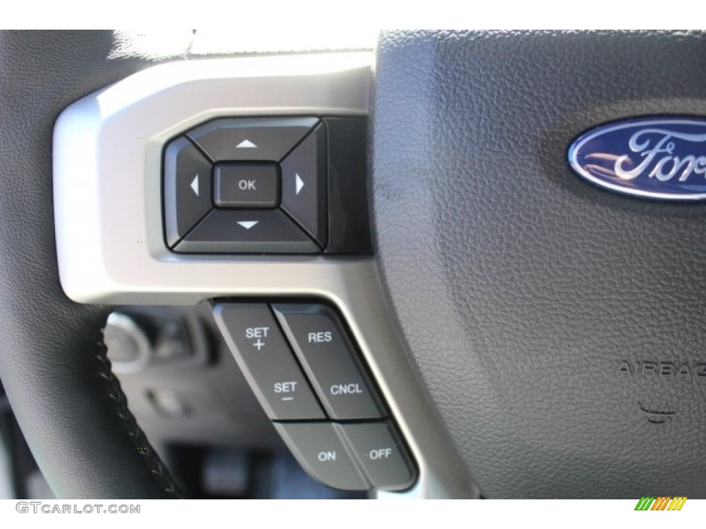 2017 F150 Lariat SuperCrew 4X4 - Oxford White / Black photo #17