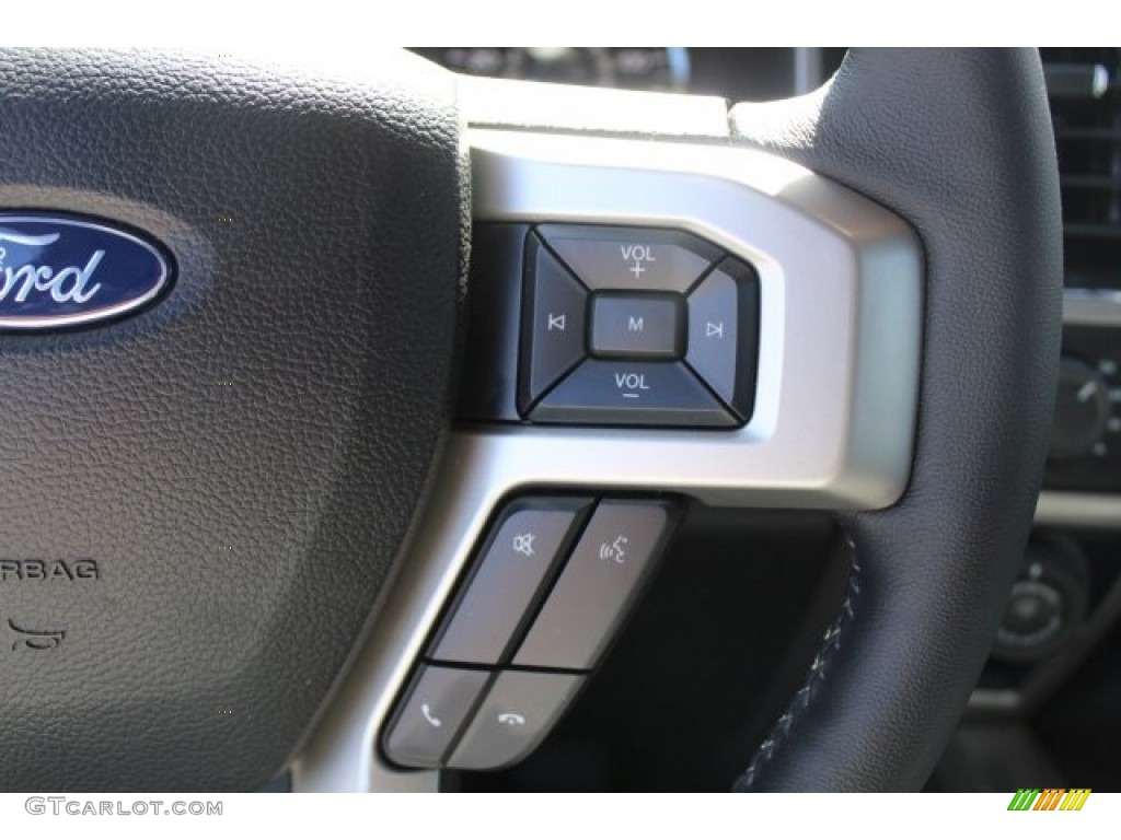 2017 F150 Lariat SuperCrew 4X4 - Oxford White / Black photo #18