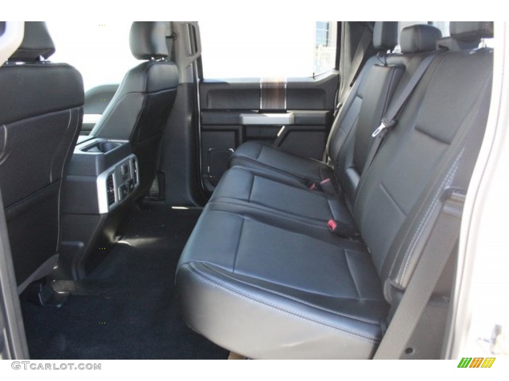 2017 F150 Lariat SuperCrew 4X4 - Oxford White / Black photo #21
