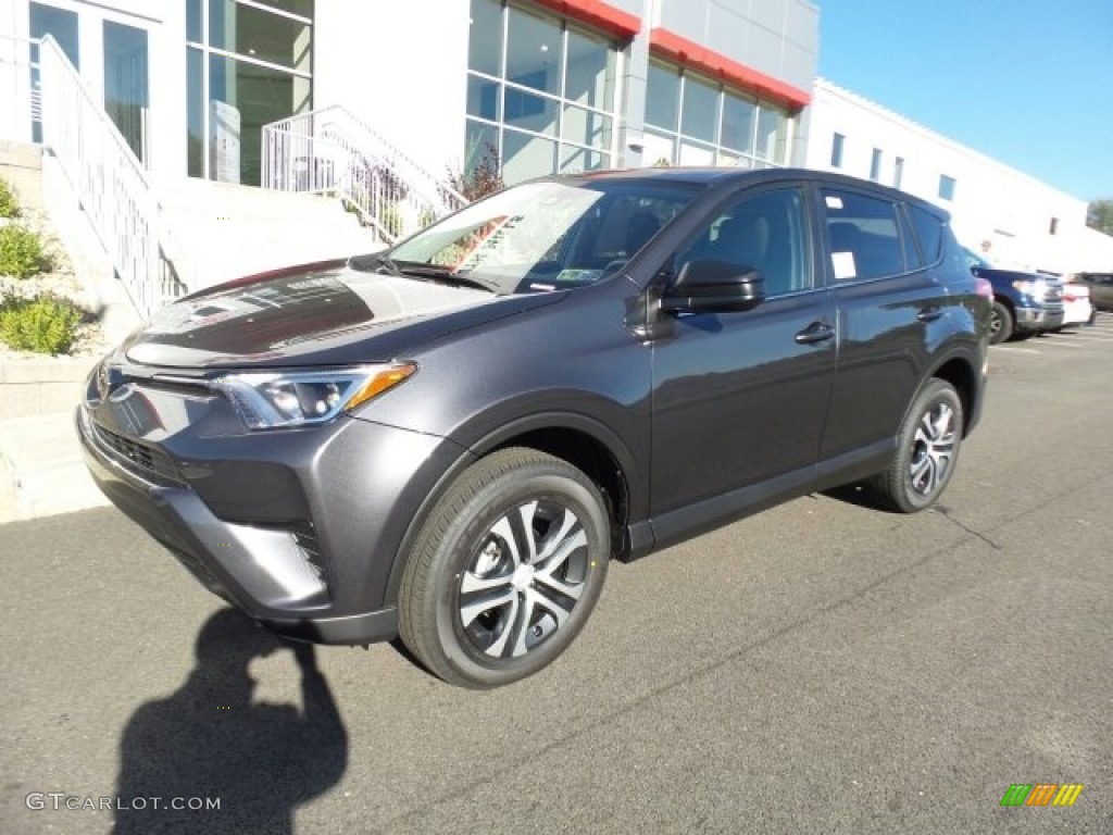 2018 RAV4 LE AWD - Magnetic Gray Metallic / Black photo #4
