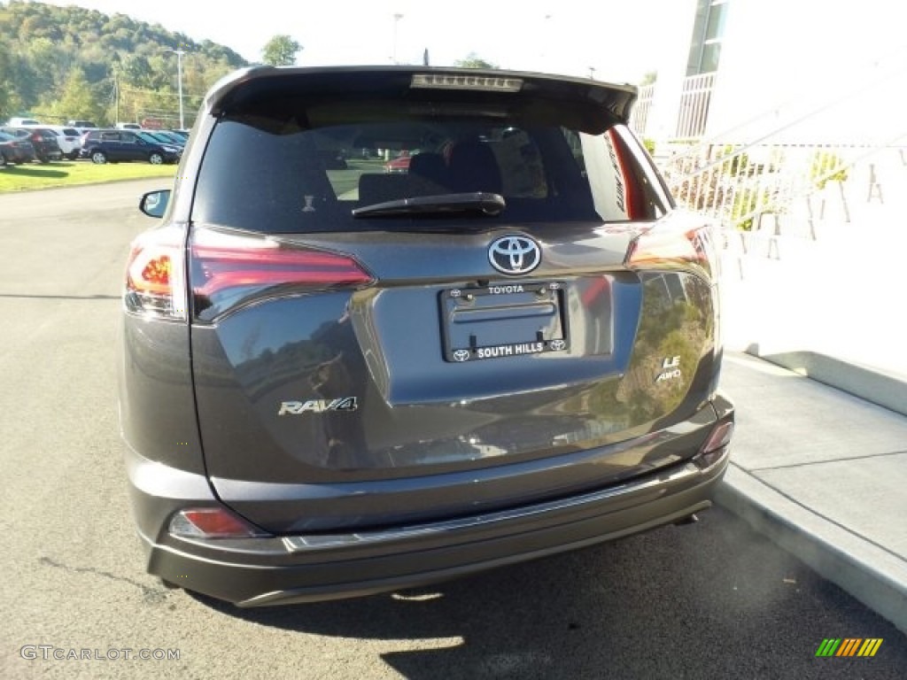 2018 RAV4 LE AWD - Magnetic Gray Metallic / Black photo #6