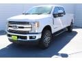 2017 Oxford White Ford F350 Super Duty Lariat Crew Cab 4x4  photo #3