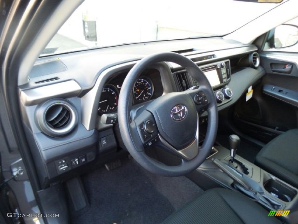 2018 RAV4 LE AWD - Magnetic Gray Metallic / Black photo #8