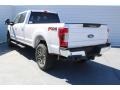 2017 Oxford White Ford F350 Super Duty Lariat Crew Cab 4x4  photo #9