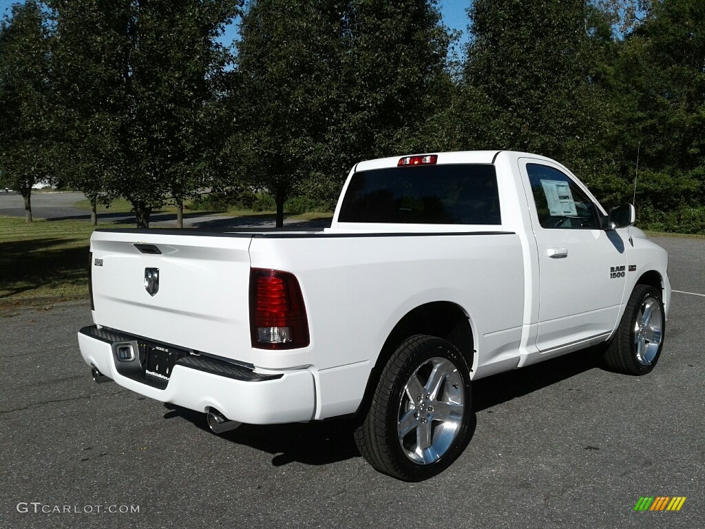2018 1500 Sport Regular Cab - Bright White / Black photo #6