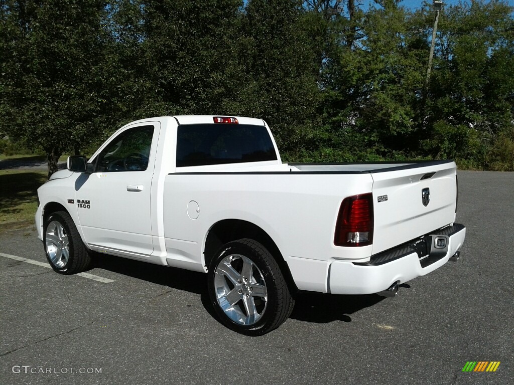 2018 1500 Sport Regular Cab - Bright White / Black photo #8
