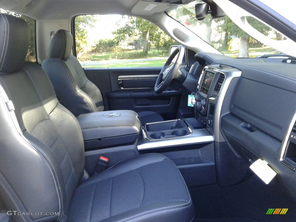 Black Interior 2018 Ram 1500 Sport Regular Cab Photo #123406144