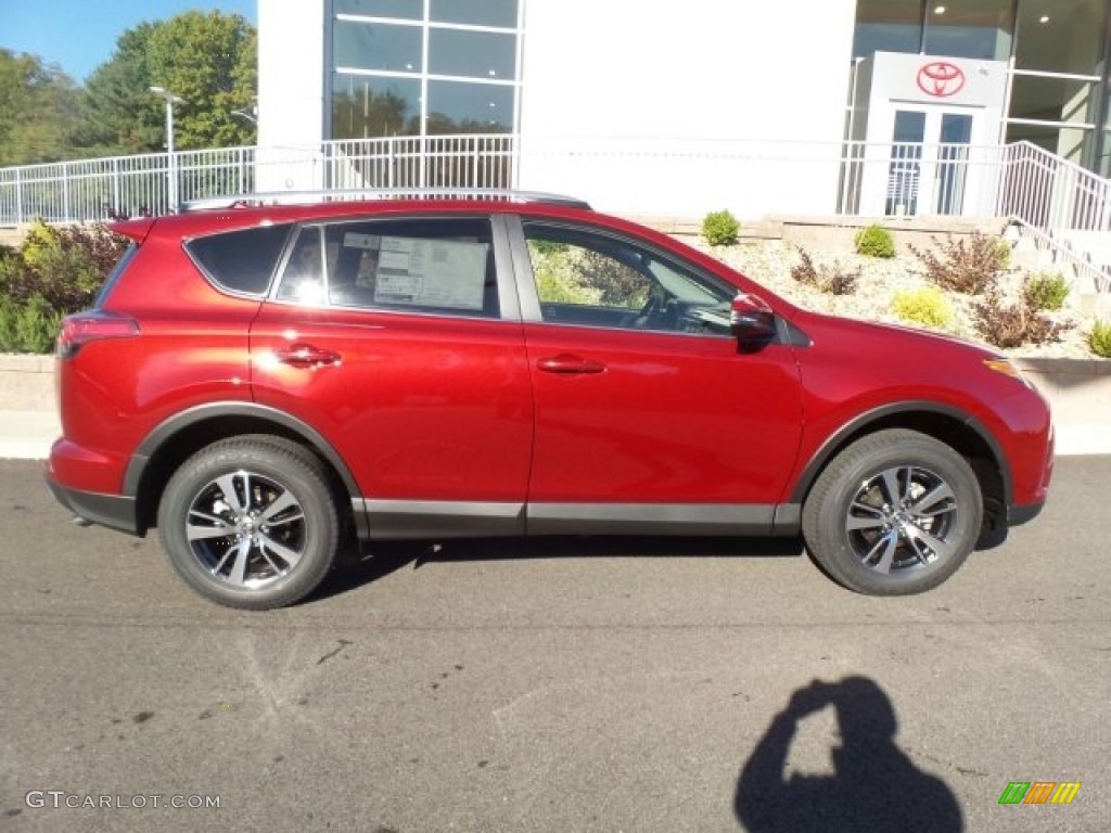 2018 RAV4 XLE - Ruby Flare Pearl / Black photo #1