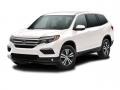 2017 White Diamond Pearl Honda Pilot EX  photo #9