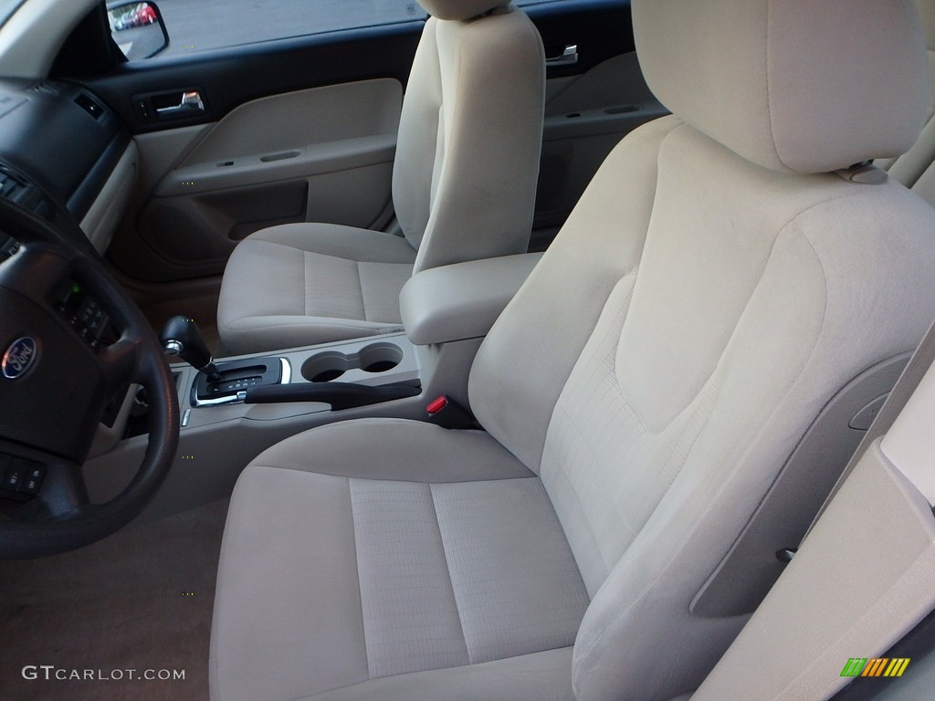 2009 Fusion SE V6 - Moss Green Metallic / Medium Light Stone photo #15