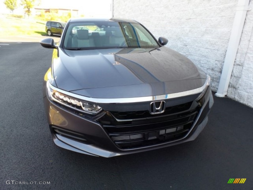 2018 Accord LX Sedan - Modern Steel Metallic / Gray photo #3
