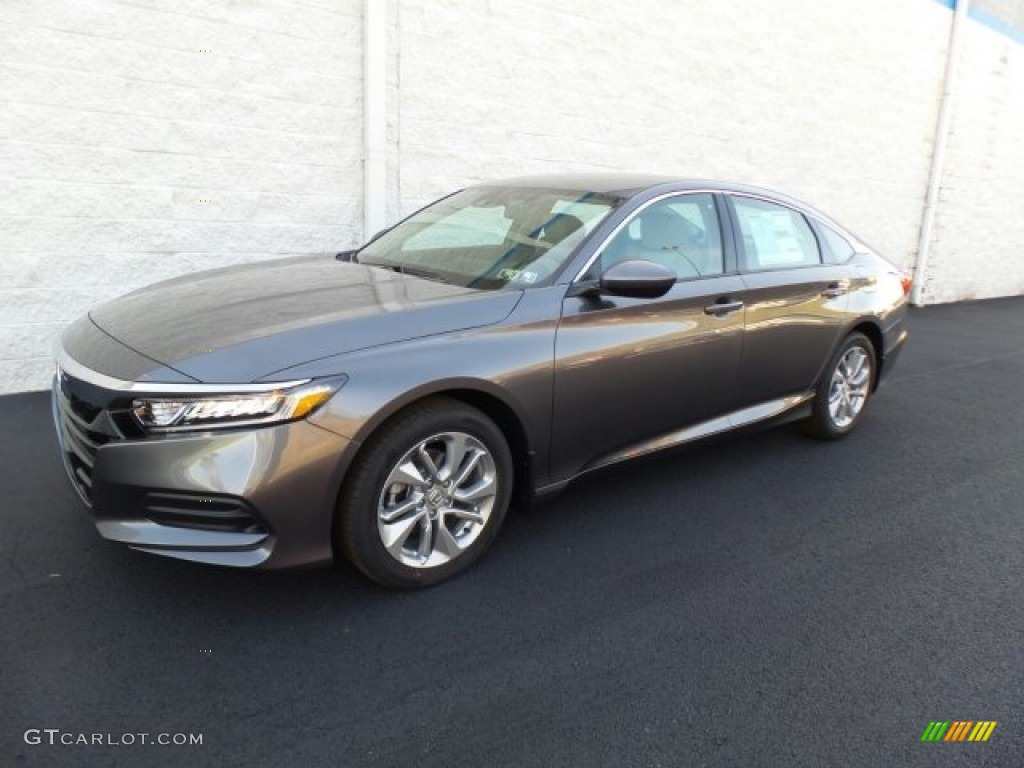 Modern Steel Metallic 2018 Honda Accord LX Sedan Exterior Photo #123408321