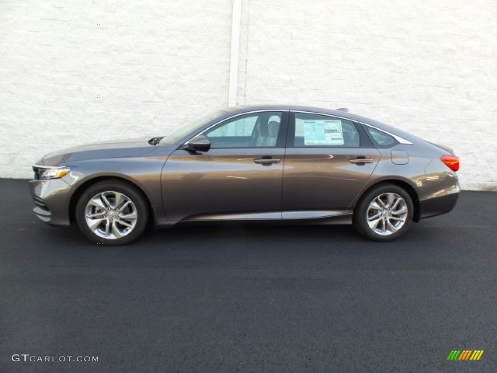 Modern Steel Metallic 2018 Honda Accord LX Sedan Exterior Photo #123408343