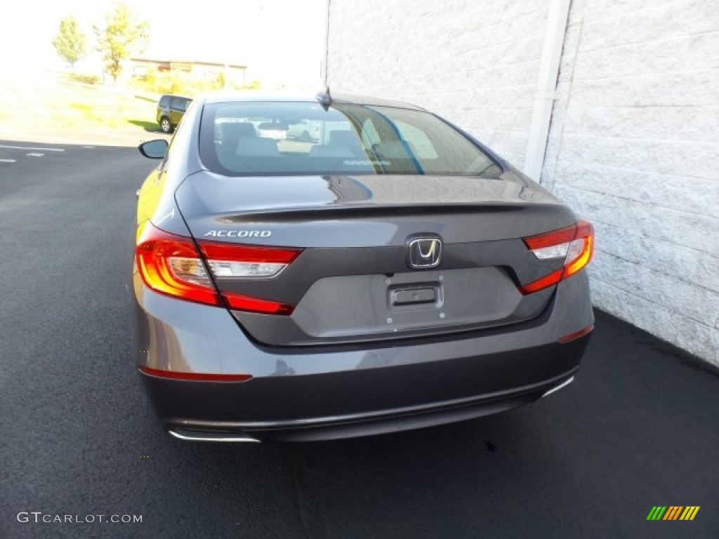 2018 Accord LX Sedan - Modern Steel Metallic / Gray photo #7