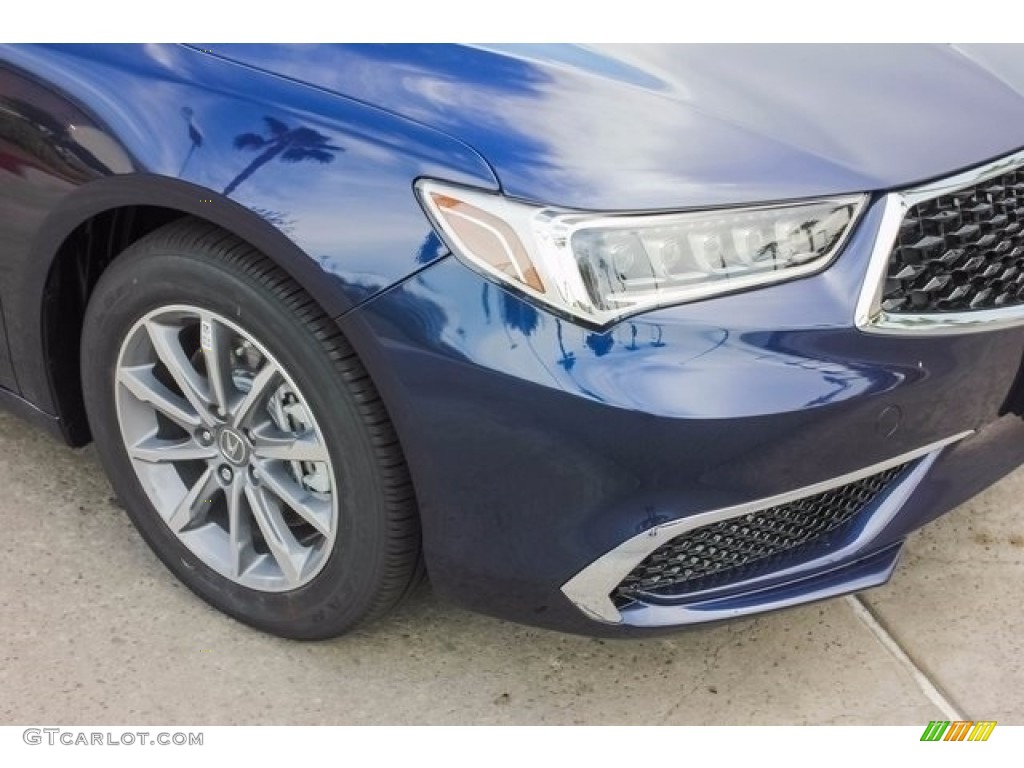 2018 TLX Technology Sedan - Fathom Blue Pearl / Ebony photo #10