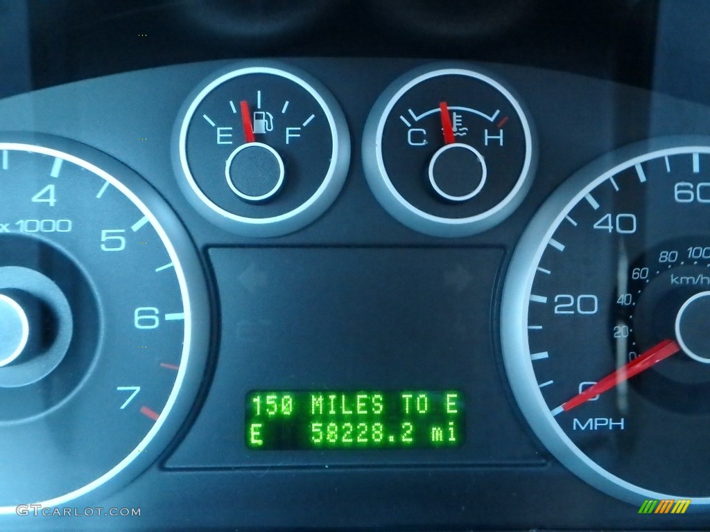 2009 Fusion SE V6 - Moss Green Metallic / Medium Light Stone photo #25
