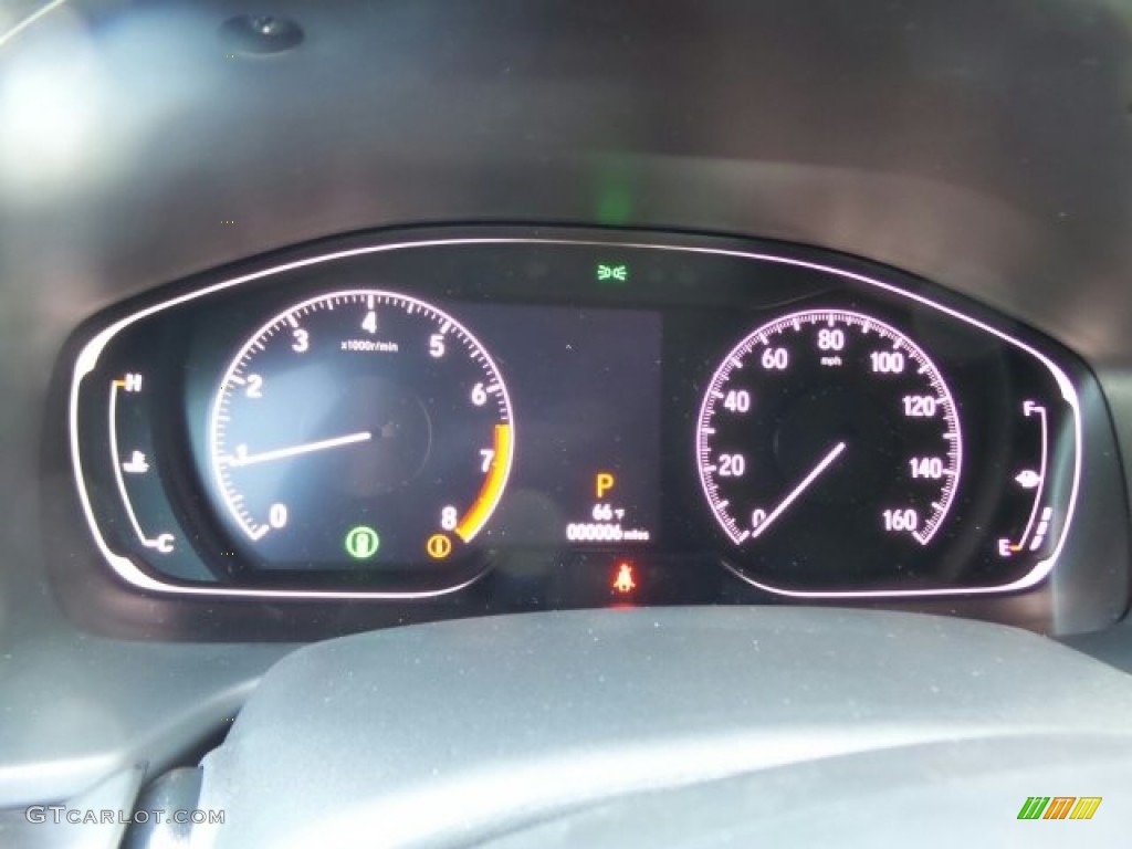 2018 Accord LX Sedan - Modern Steel Metallic / Gray photo #14