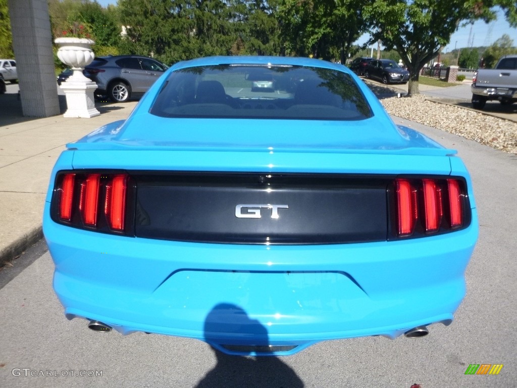 2017 Mustang GT Coupe - Grabber Blue / Ebony photo #8