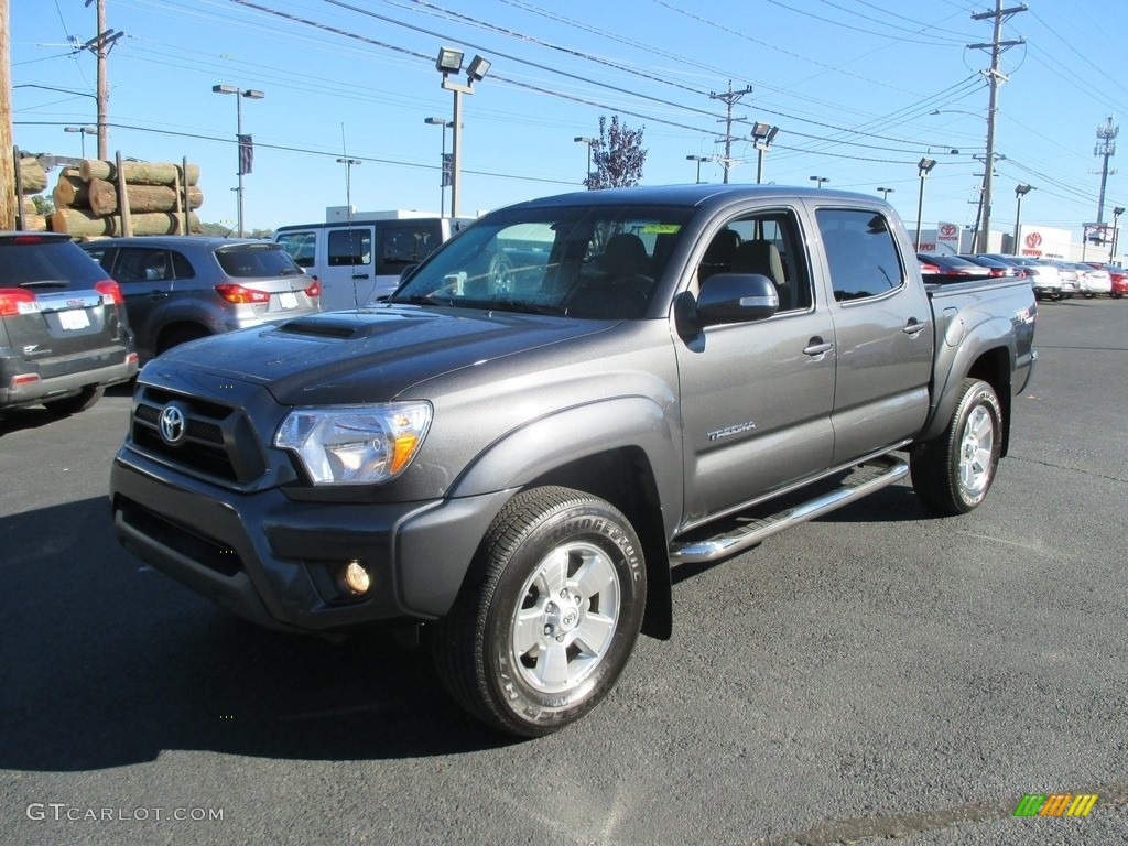 2012 Tacoma V6 SR5 Double Cab 4x4 - Magnetic Gray Mica / Graphite photo #2