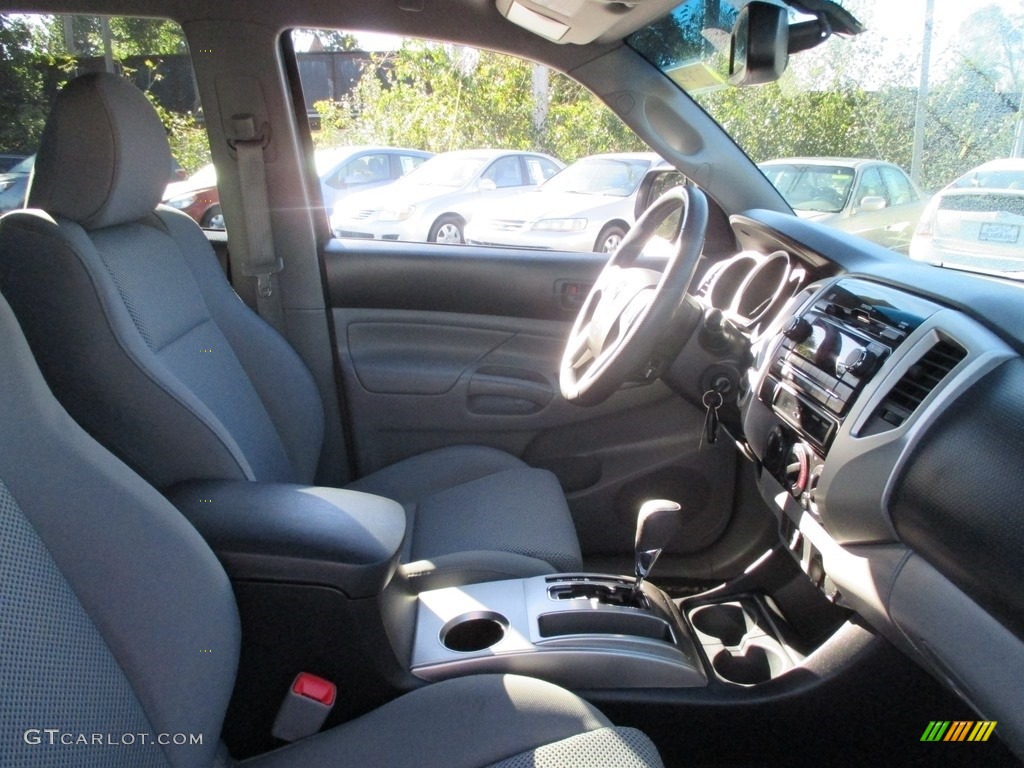 2012 Tacoma V6 SR5 Double Cab 4x4 - Magnetic Gray Mica / Graphite photo #17