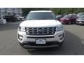 2017 White Platinum Ford Explorer XLT 4WD  photo #2