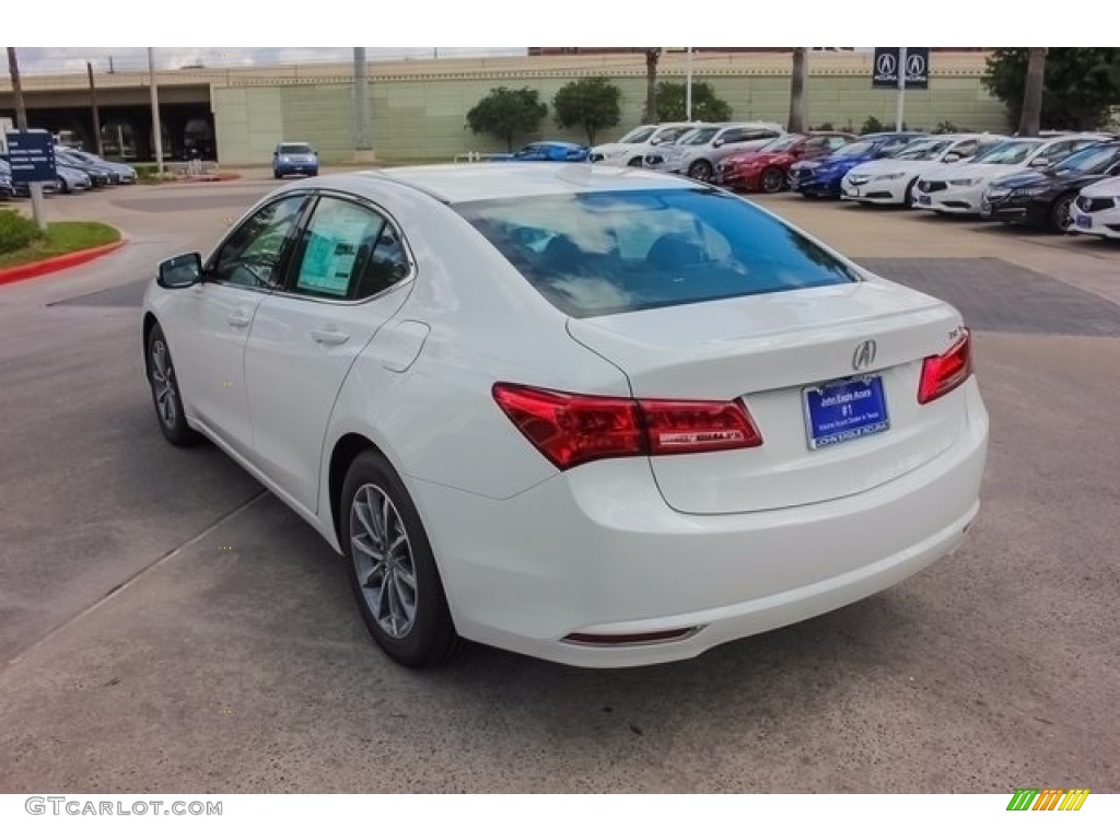 2018 TLX Technology Sedan - Bellanova White Pearl / Ebony photo #5