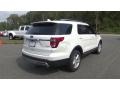 2017 White Platinum Ford Explorer XLT 4WD  photo #7