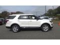2017 White Platinum Ford Explorer XLT 4WD  photo #8