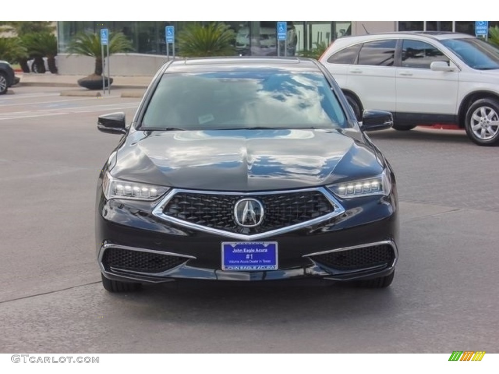 2018 TLX V6 Technology Sedan - Crystal Black Pearl / Ebony photo #2