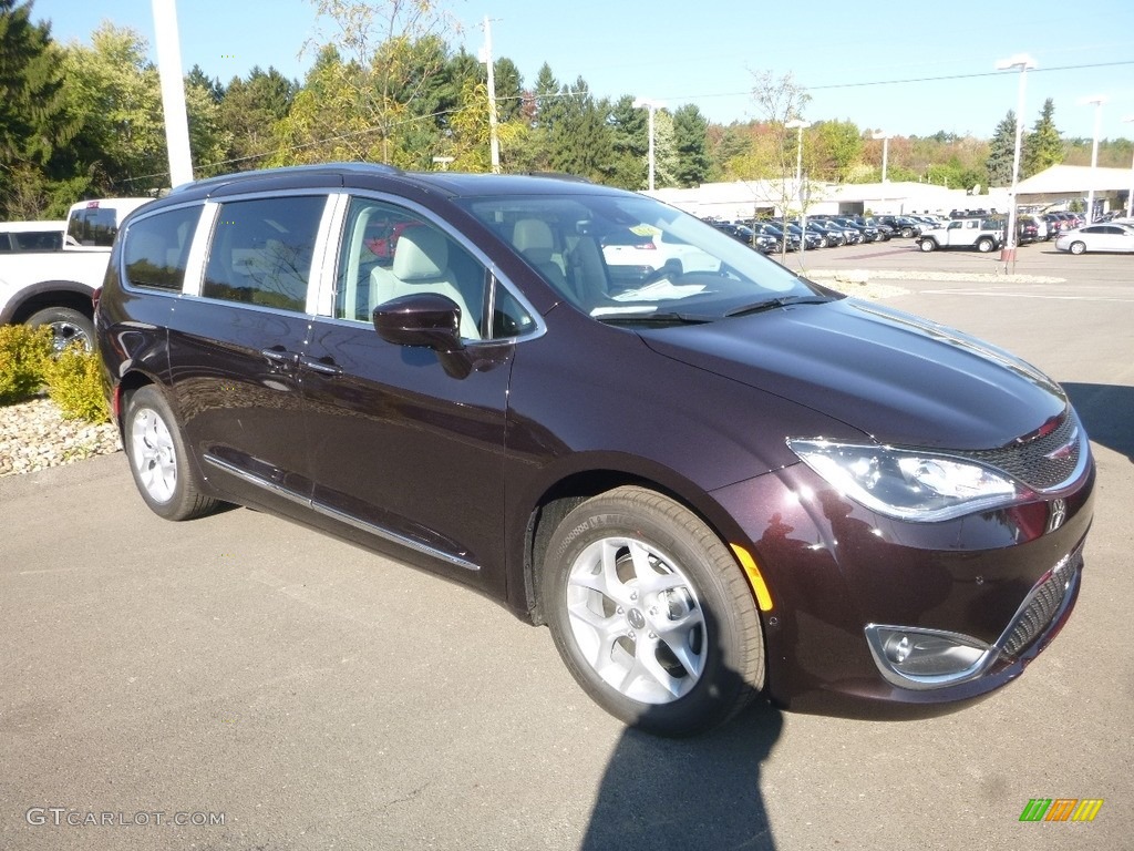 Dark Cordovan Pearl 2018 Chrysler Pacifica Touring L Plus Exterior Photo #123412627
