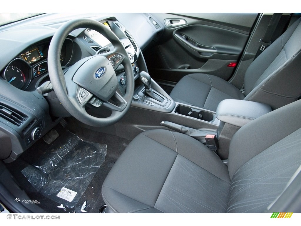 2017 Focus SEL Sedan - Shadow Black / Charcoal Black photo #6