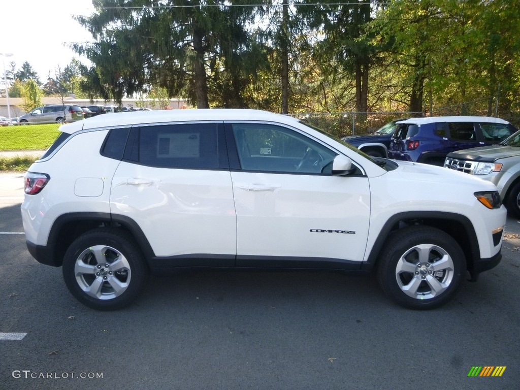 2018 Compass Latitude 4x4 - White / Black photo #6
