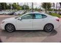 2018 Bellanova White Pearl Acura TLX V6 Technology Sedan  photo #4