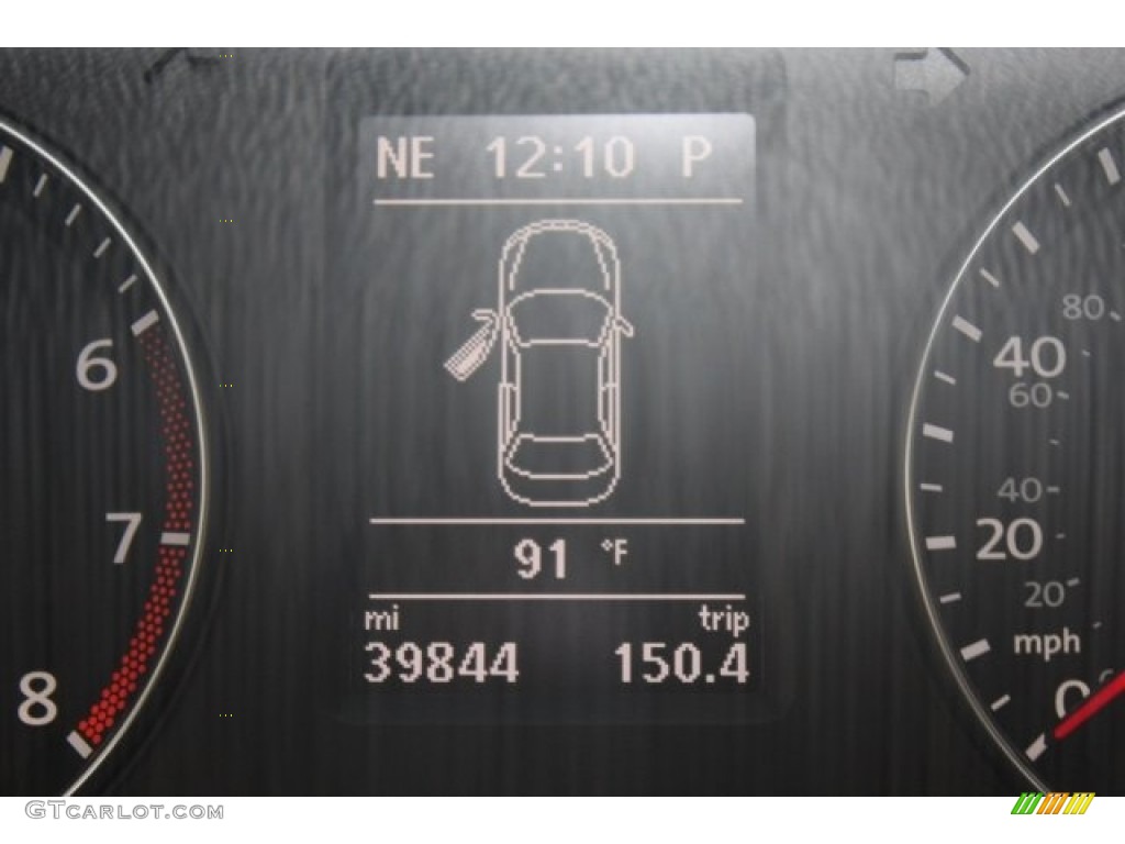 2013 Passat 2.5L SE - Glacier Blue Metallic / Cornsilk Beige photo #16