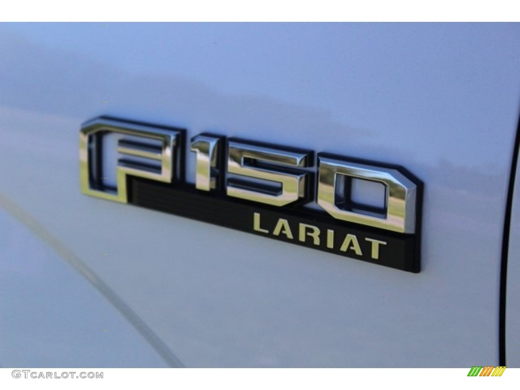 2017 F150 Lariat SuperCrew 4X4 - Oxford White / Black photo #5
