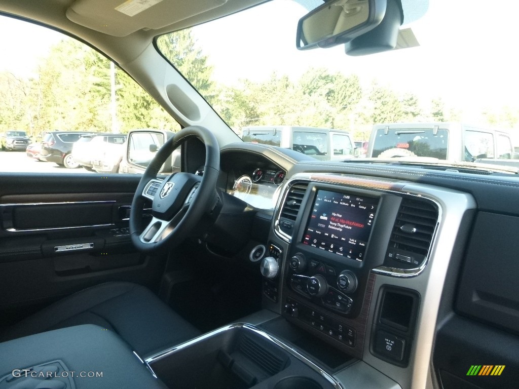 2018 1500 Laramie Crew Cab 4x4 - True Blue Pearl / Black photo #11