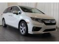 2018 White Diamond Pearl Honda Odyssey EX-L  photo #2