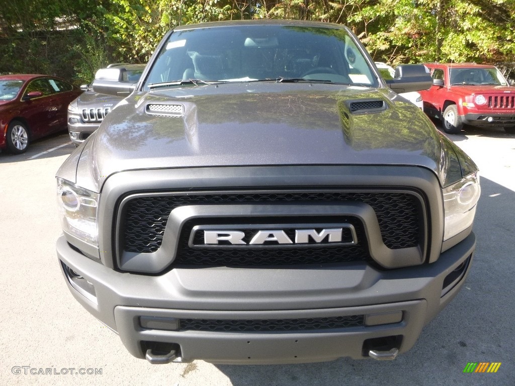 2018 1500 Rebel Crew Cab 4x4 - Granite Crystal Metallic / Black photo #8