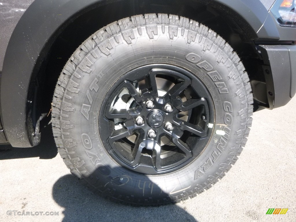 2018 1500 Rebel Crew Cab 4x4 - Granite Crystal Metallic / Black photo #9