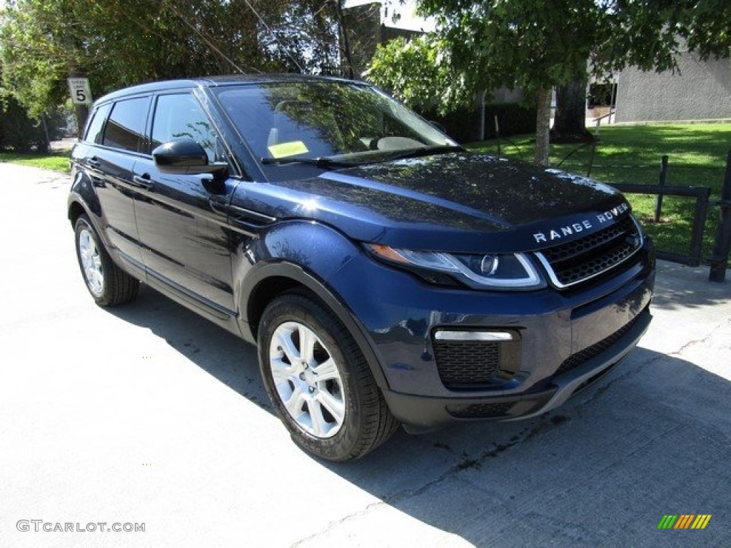 2017 Range Rover Evoque SE - Loire Blue Metallic / Espresso/Almond photo #2