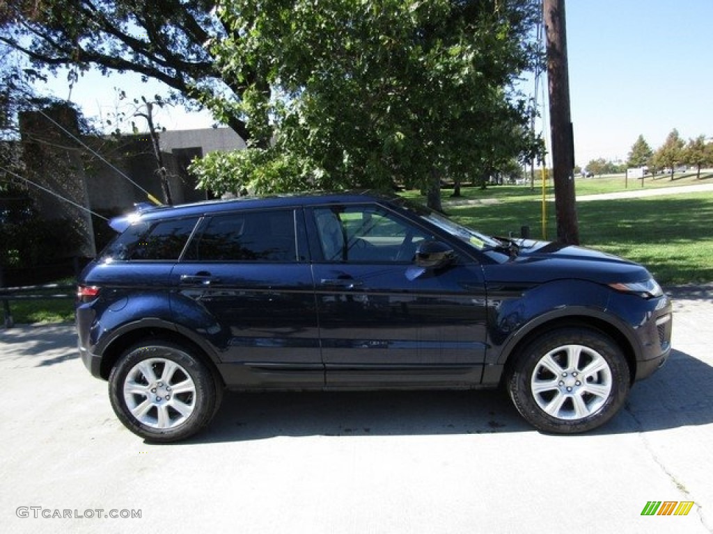 2017 Range Rover Evoque SE - Loire Blue Metallic / Espresso/Almond photo #6