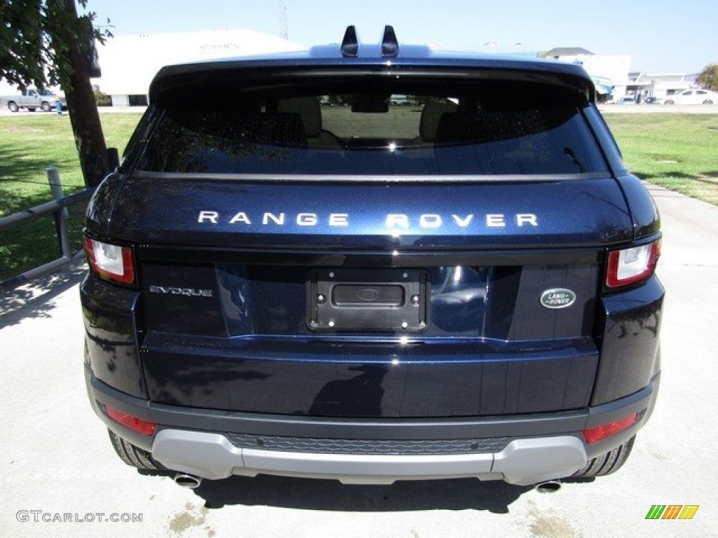 2017 Range Rover Evoque SE - Loire Blue Metallic / Espresso/Almond photo #8