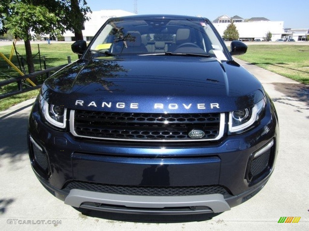 2017 Range Rover Evoque SE - Loire Blue Metallic / Espresso/Almond photo #9