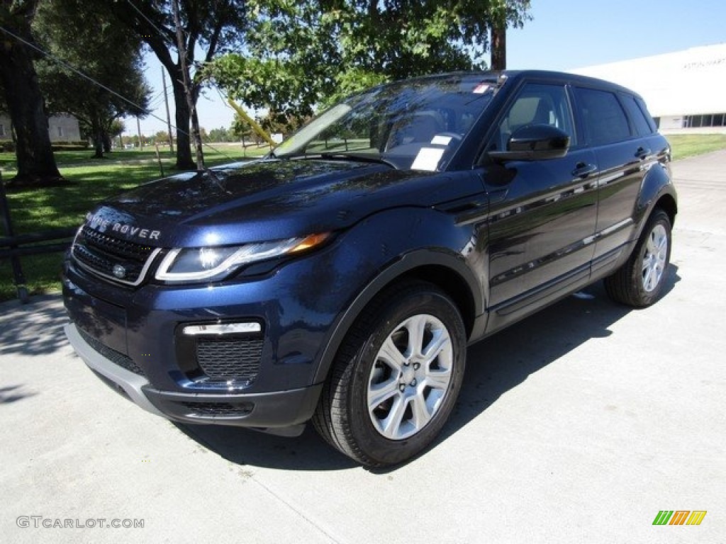 2017 Range Rover Evoque SE - Loire Blue Metallic / Espresso/Almond photo #10