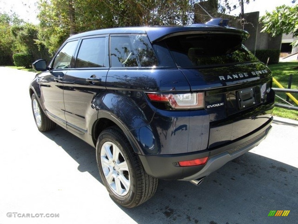 2017 Range Rover Evoque SE - Loire Blue Metallic / Espresso/Almond photo #12