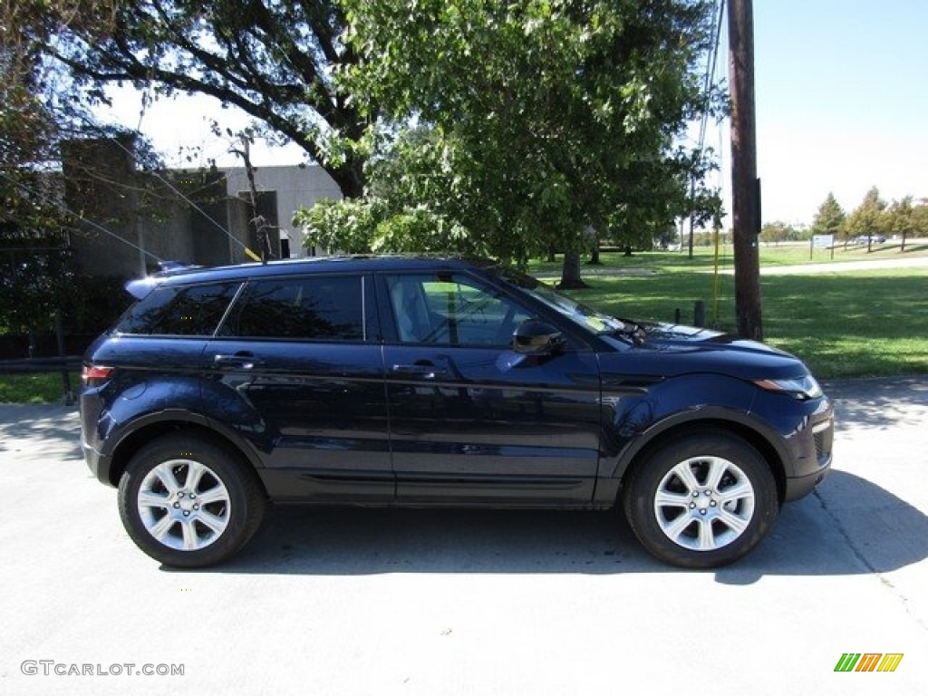 2017 Range Rover Evoque SE - Loire Blue Metallic / Cirrus/Lunar photo #6