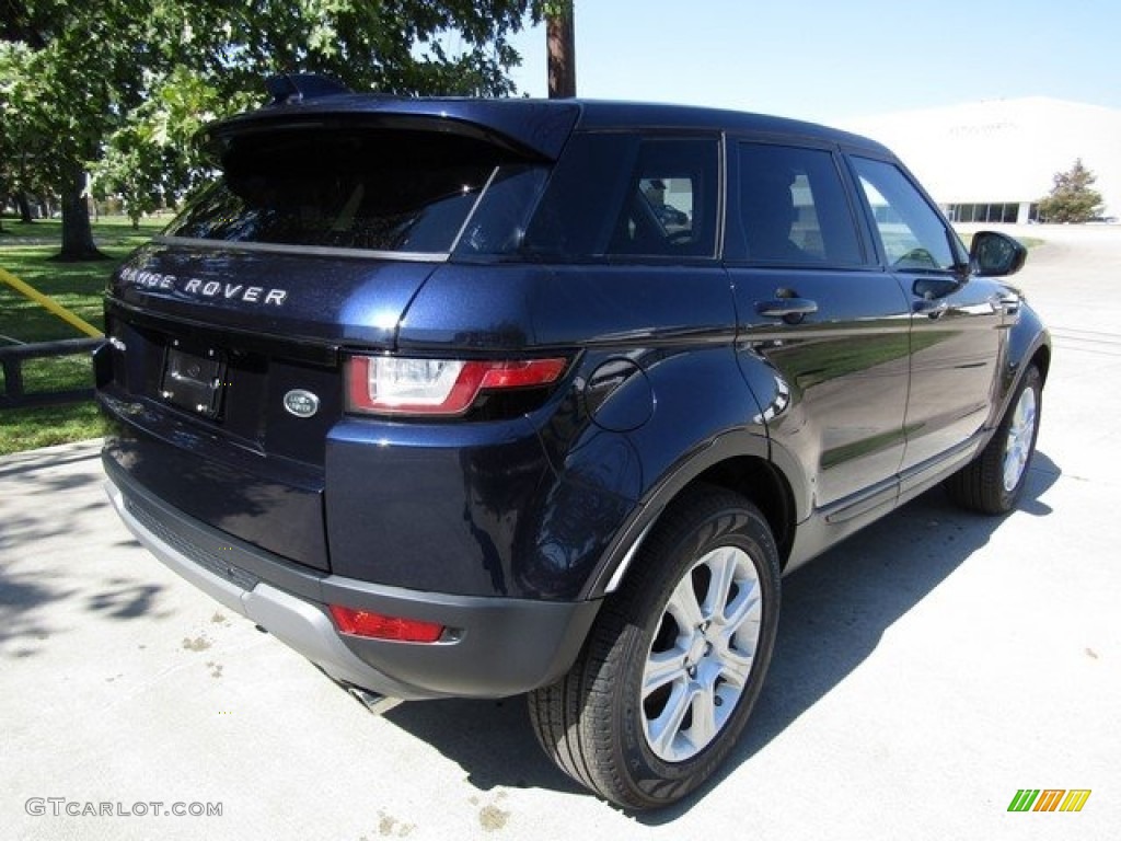 2017 Range Rover Evoque SE - Loire Blue Metallic / Cirrus/Lunar photo #7