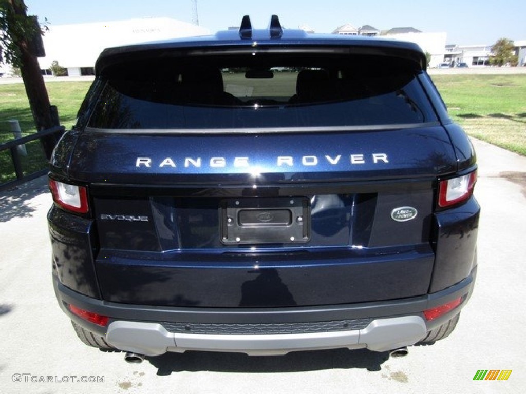 2017 Range Rover Evoque SE - Loire Blue Metallic / Cirrus/Lunar photo #8