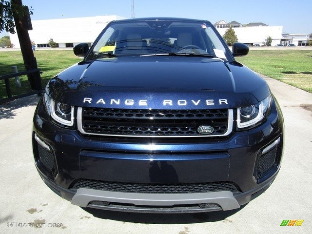 2017 Range Rover Evoque SE - Loire Blue Metallic / Cirrus/Lunar photo #9