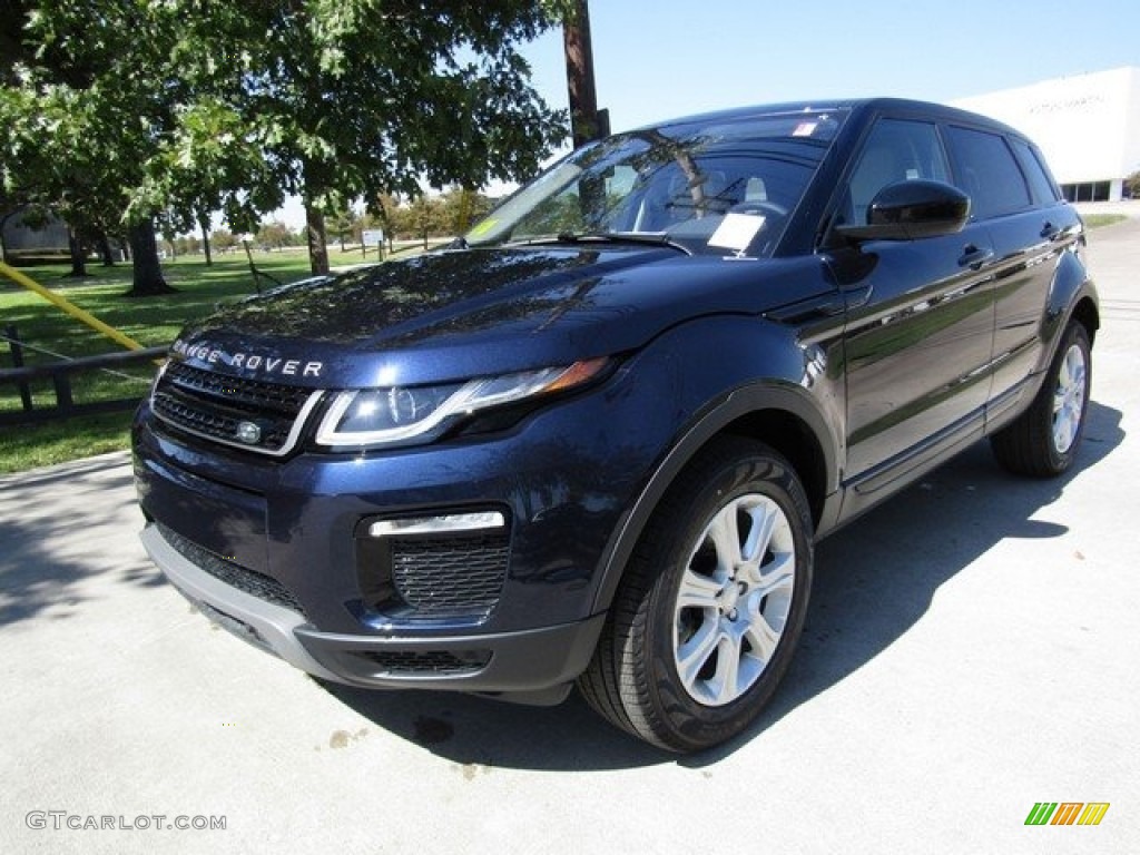 2017 Range Rover Evoque SE - Loire Blue Metallic / Cirrus/Lunar photo #10